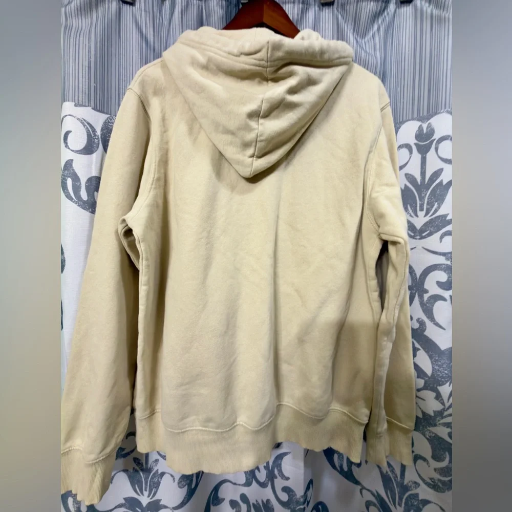 THE NORTH FACE Men's Drew Peak Beige Pullover Hooded Sweatshirt‎ Sz XL EUC
